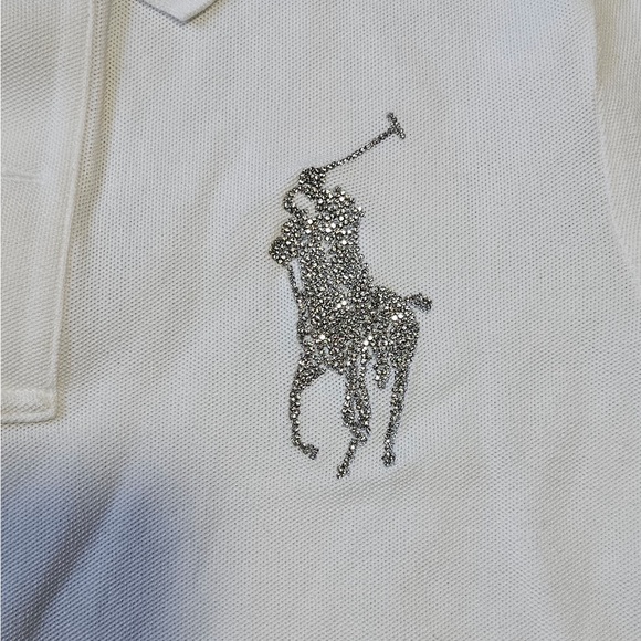 Ralph Lauren Cream Polo Shirt - Picture 2 of 7